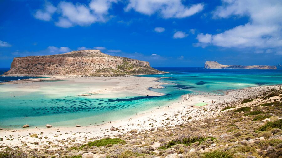 From Heraklion: Cruise to Balos Lagoon and Chania Old Town - Two and a half hours at Balos Lagoon