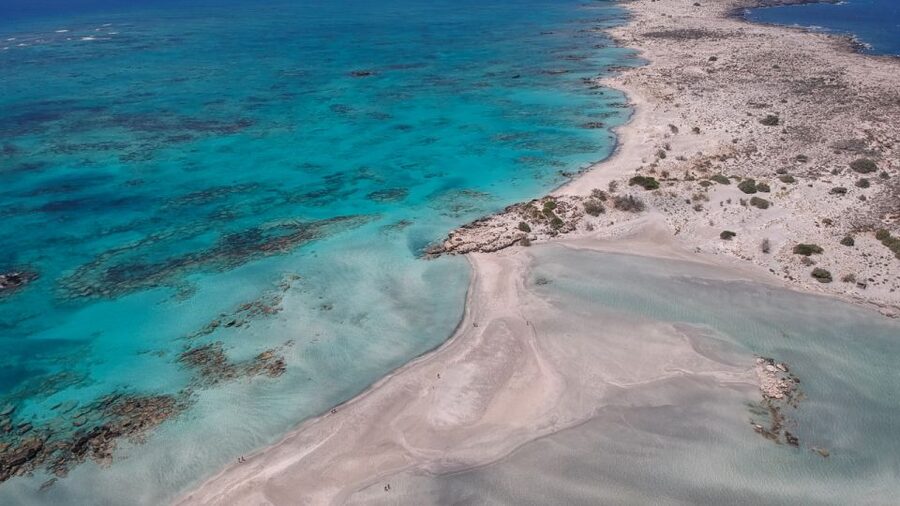 From Heraklion: Elafonisi Beach Day Tour with Pickup - Walking to the small island