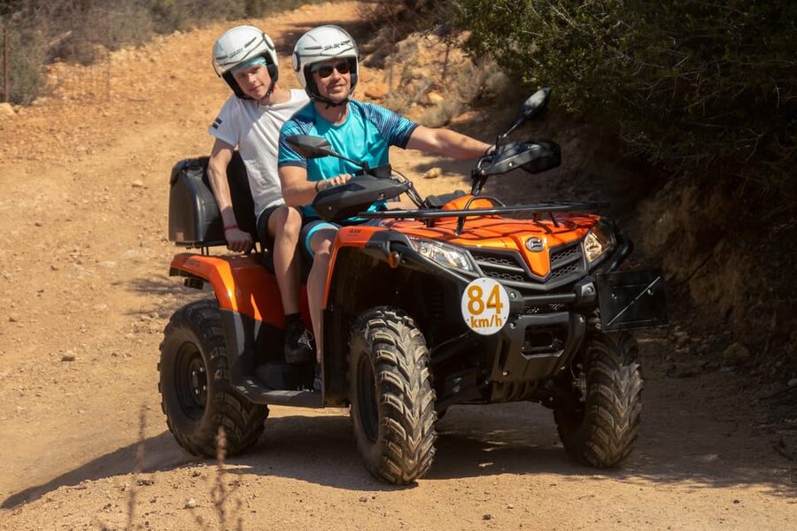 From Heraklion: Quad Safari Wild Crete Day Tour - Gouverniotisa Monastery and the Aposelemis Dam