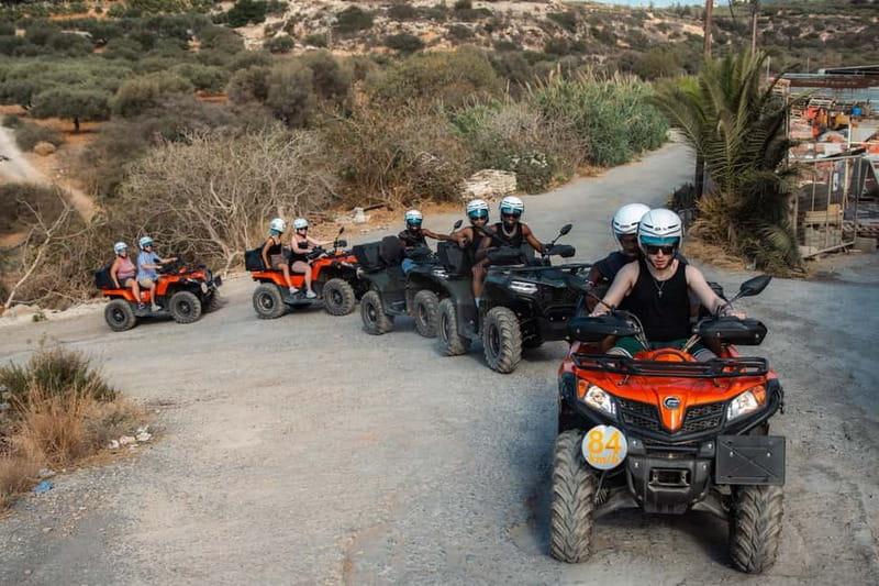 From Heraklion: Quad Safari Wild Crete Evening Tour - From Hersonissos to the open road