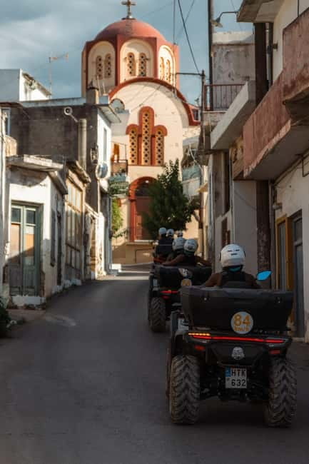 From Heraklion: Quad Safari Wild Crete Evening Tour - Finishing by the Aposelemis River