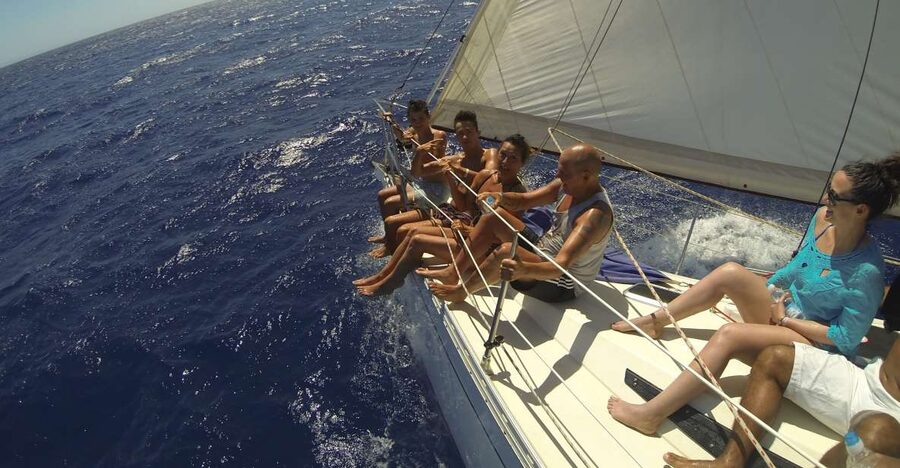 From Heraklion: Sunset Cruise to Dia Island - Saint George Bay and the long island stop