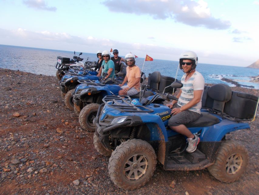From Hersonissos/Malia: Guided Sunset Quad Safari - The monastery of Saint George at Vrachasi