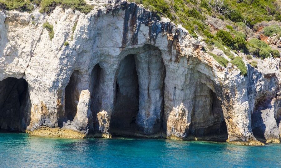 From Kefalonia: Blue Cave Boat Cruise & Shipwreck Photo Stop - Mounda Beach and the best chance to swim