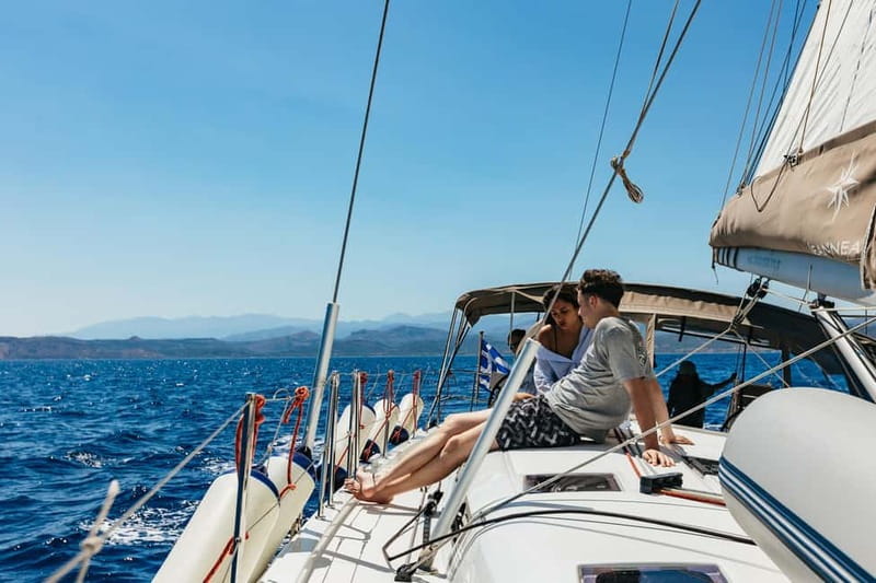 From Kissamos: Balos Gramvousa Sailing Cruise with Lunch - Sailing conditions and what the boat day feels like