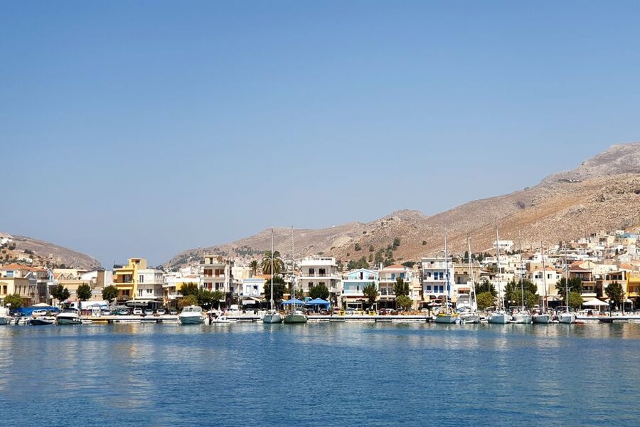 From Kos: 3-Island Pirate Cruise with Lunch and Waterslide - Plati is the main event for swimmers