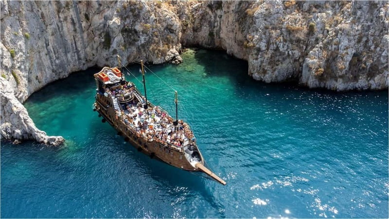 From Kos:A full day cruise in the newest luxury vessel! - What kind of cruise is Captain Morgan?