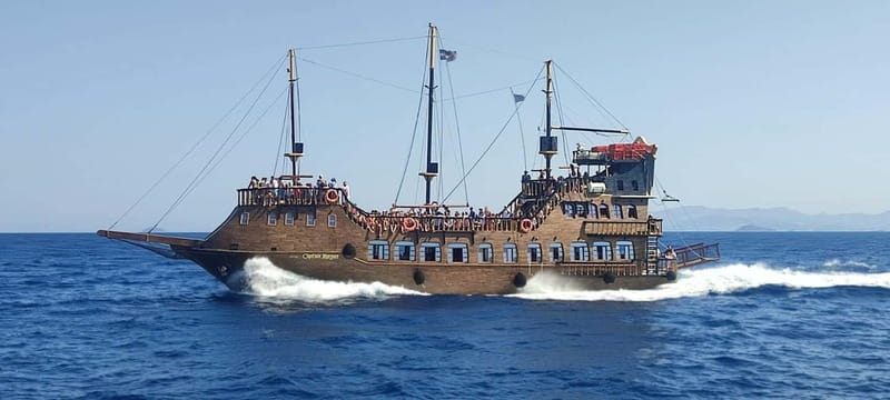 From Kos:A full day cruise in the newest luxury vessel! - Dolphin watching between the islands
