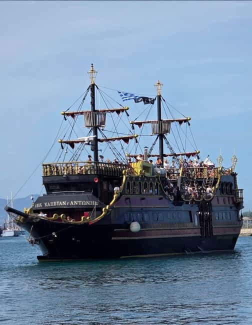 From Kos: Kalymnos, Pserimos and Plati Day Cruise with Lunch - Boarding the Pirates of Kos at 10am