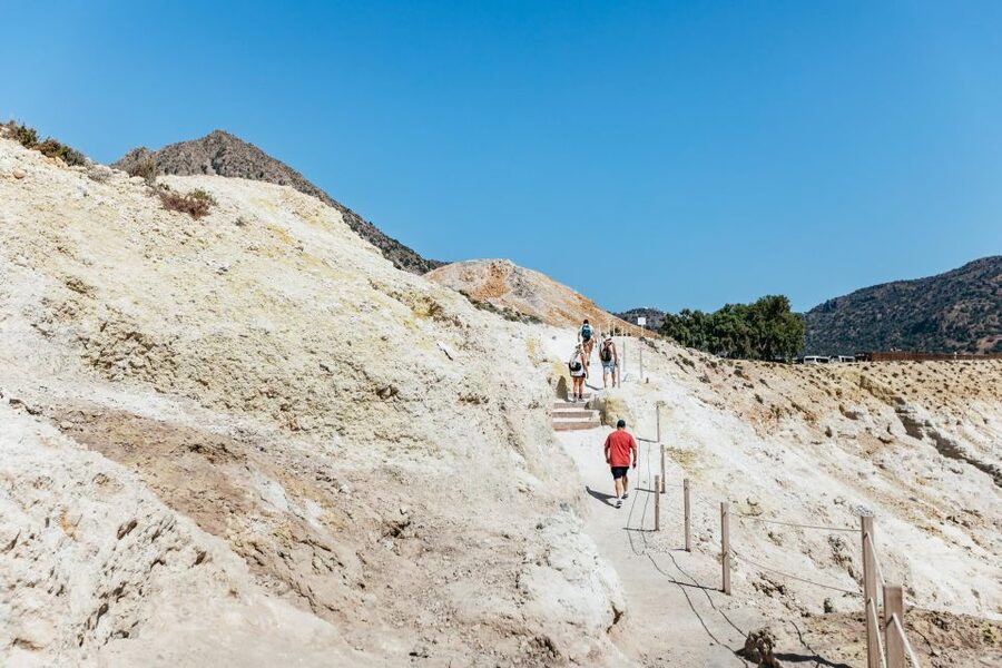 From Kos: Nisyros Island Volcano and Panagia Spiliani - The one-hour boat ride to Nisyros