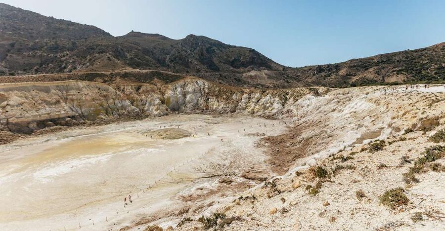 From Kos: Nisyros Island Volcano and Panagia Spiliani - What the crater visit demands from you