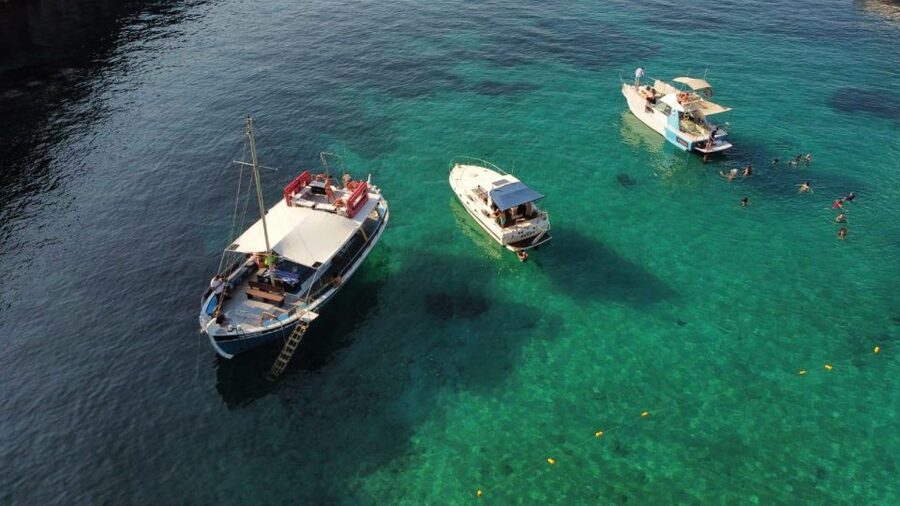 From Lefkimmi: Boat Trip to Sivota & Blue Lagoon - Blue Lagoon at Pischina