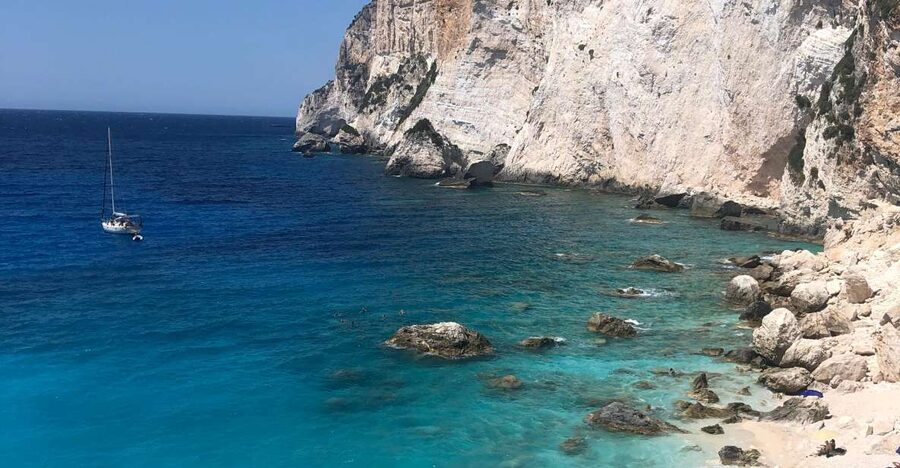 From Lefkimmi: Paxos, Antipaxos & Blue Caves Boat Tour - Leaving southern Corfu for the Ionian islands