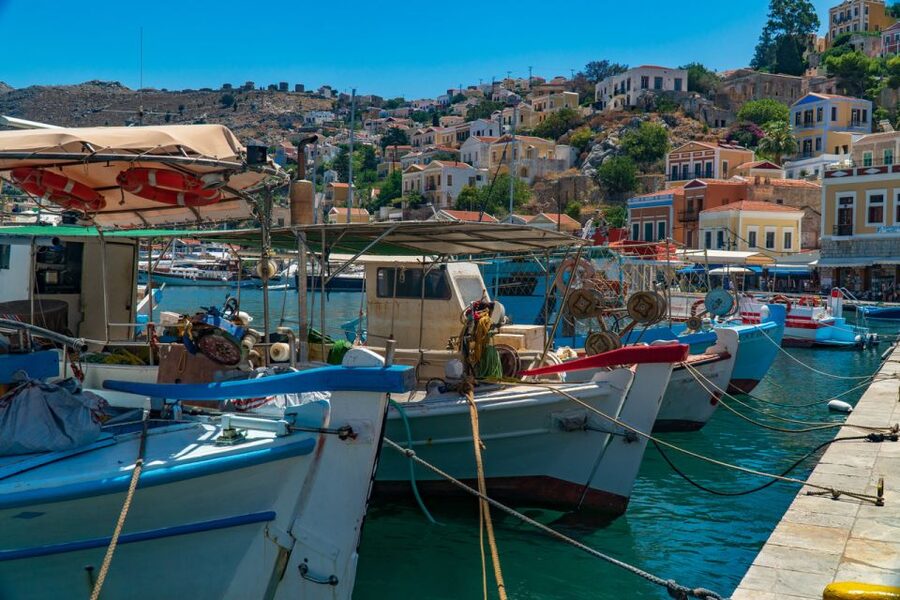 From Lindos: Rhodes Old Town and Speedboat Trip to Symi - The long return to Lindos