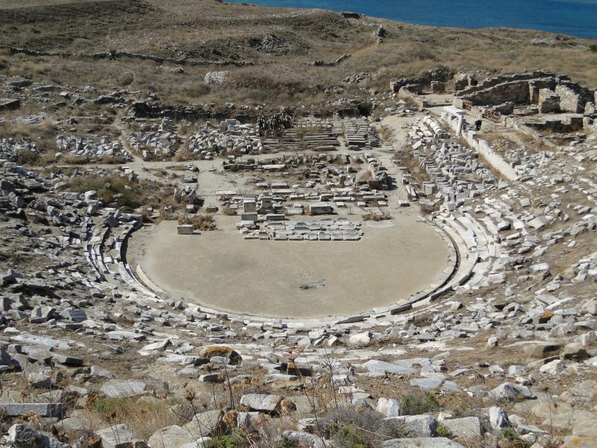 From Mykonos: Ancient Delos Tour - The Terrace of the Lions