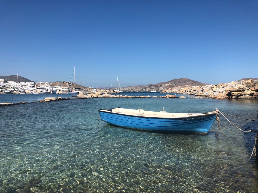 From Paros: Mykonos Full-Day Trip by Catamaran - Shops, galleries, coffee, and lunch