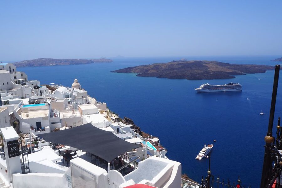 From Paros: Santorini Full-Day Boat Trip - Timing, comfort, and the return to Paros