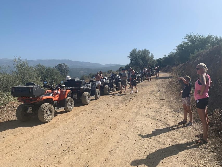 From Platanias: Quad safari with Hotel transfer - How much riding do you really get?