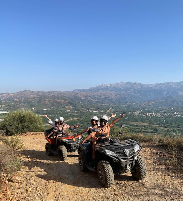 From Platanias: Quad safari with Hotel transfer - Why the ATV makes a difference
