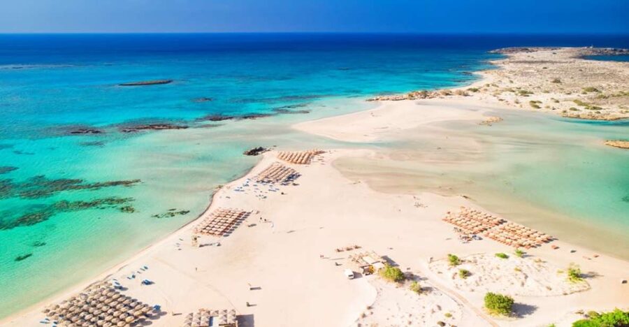From Rethymno & Chania: Elafonisi Island Day Tour by Bus - Food stops and the choice between beach time and lunch