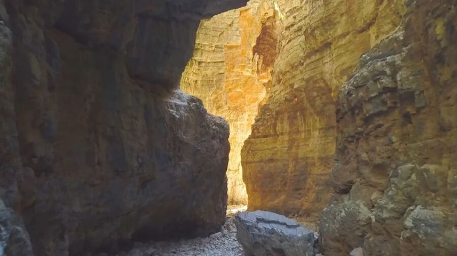 From Rethymno/Chania: Imbros Gorge Hike - Chora Sfakion and the Libyan Sea finish
