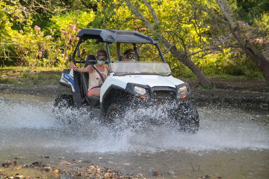 From Rethymno: Half-Day Off-Road Buggy Safari - Coffee above Potami Lake at Gidospito