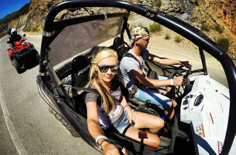 From Rethymno: Half-Day Off-Road Buggy Safari - Prassies, sandwiches, and the ride back