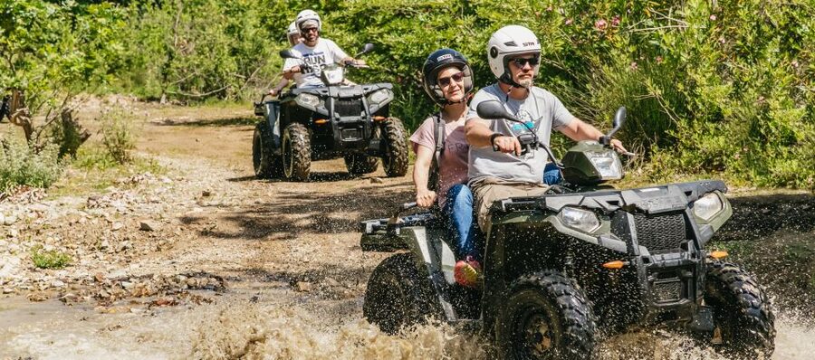 From Rethymno: Half-Day Quad Bike Safari - From Rethymno to the Maroulas mountain tracks