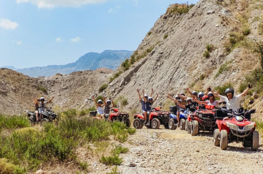 From Rethymno: Half-Day Quad Bike Safari - Café Gidospito, Lake Potami, and the quiet middle of the tour
