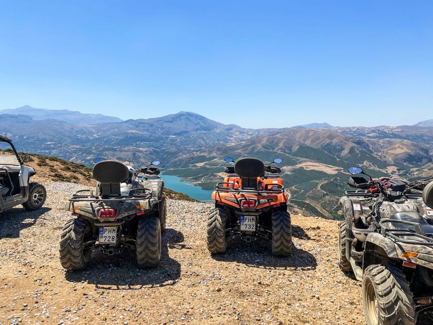 From Rethymno: Half-Day Quad Bike Safari - The off-road sections: dust, water, and technical turns