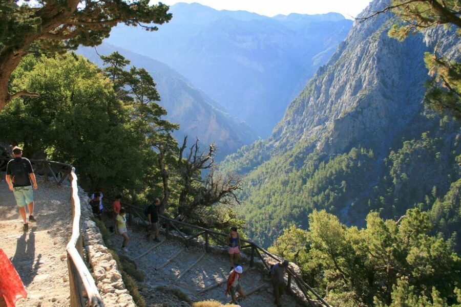 From Rethymno: Samariá Gorge Full-Day Hike - Walking through Samaria Gorge