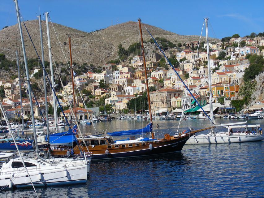 From Rhodes: Boat Trip to Symi Island with Hotel Transfer - Exploring Symi town and the harbor