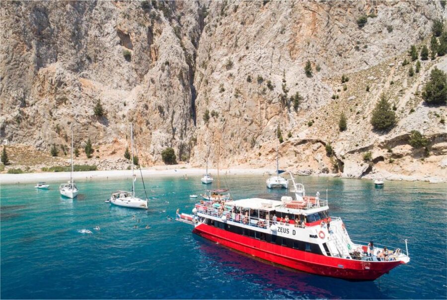 From Rhodes: Cruise to Symi Island and Saint George's Bay - Leaving Rhodes from Mandraki Harbour at 10:00