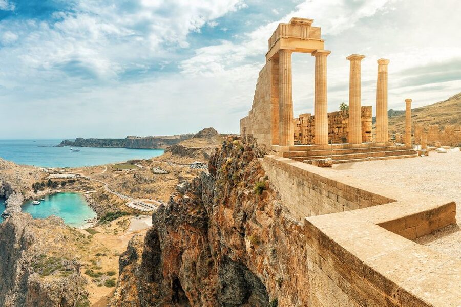 From Rhodes: Lindos Round-Trip Bus Transfer with Free Time - Hotel pickup and the one-hour ride from Rhodes