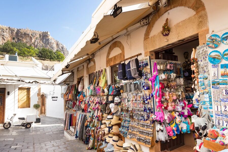 From Rhodes Town: Day Trip to Lindos - Three beaches and the choice between them