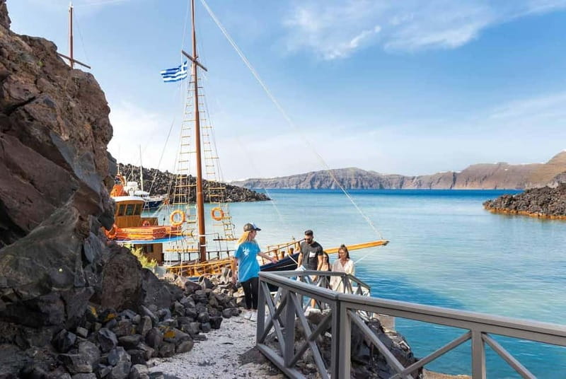 From Santorini: Volcano Cruise With Oia Sunset - What the $67 price really covers