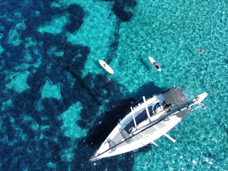 From Skiathos Marina: Yacht Sailing Day Trip with Lunch - Swimming at Lalaria or Tsougria Bay