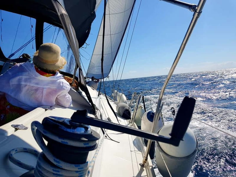 From Skiathos Marina: Yacht Sailing Day Trip with Lunch - A Last Stop at Arkos Island