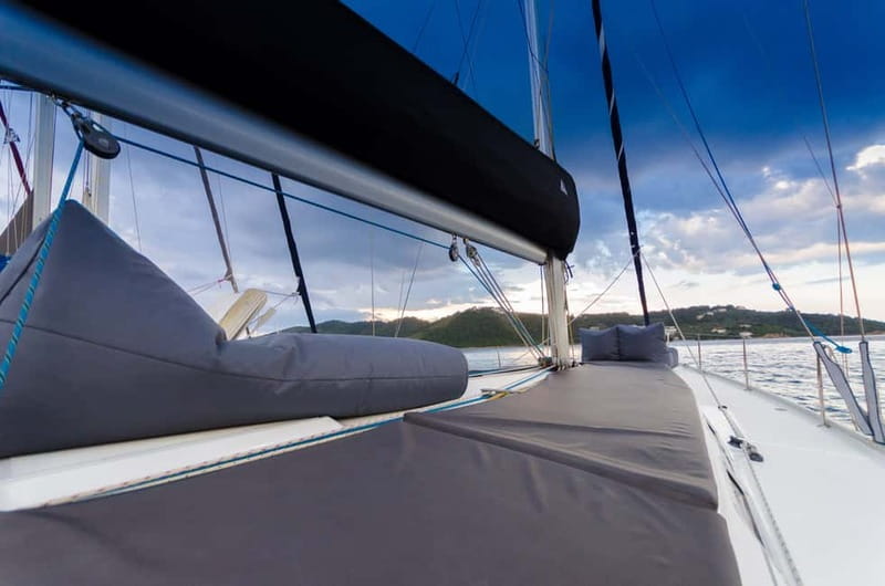 From Skiathos Marina: Yacht Sailing Day Trip with Lunch - Bay Hopping Around Southern Skopelos