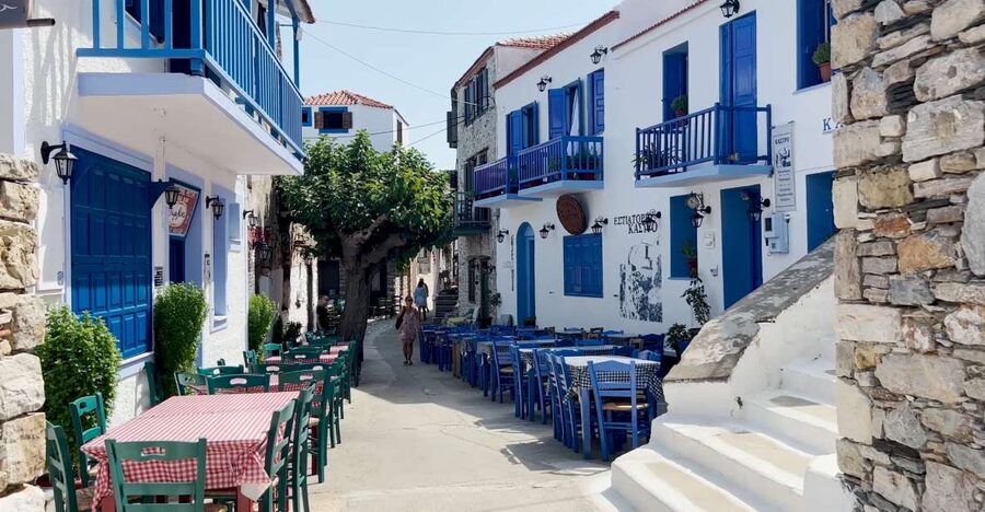 From Skiathos: Skopelos and Alonissos Boat Trip with Stops - Skopelos Town: narrow lanes and a quick island introduction