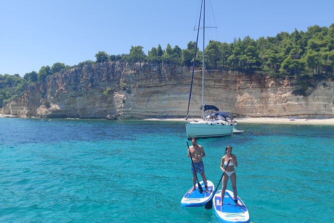 From Skopelos: Full-Day Sailing to Alonissos & Marine Park - Booking, weather, and cancellation details