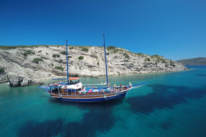 Full Day 3-Island Boat Cruise from Port of Kos - Pserimos, a small island with one hour to spare