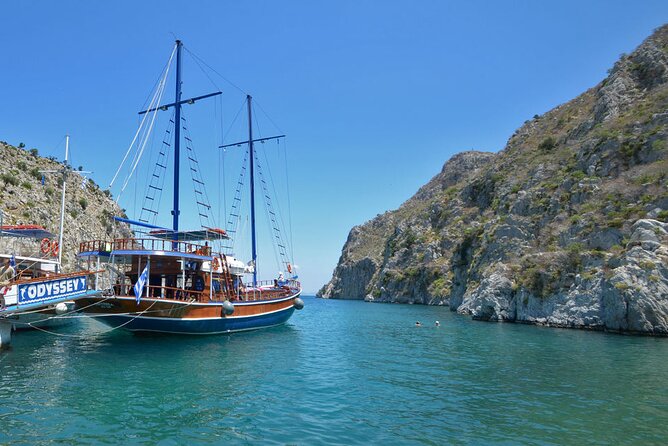 Full Day 3-Island Boat Cruise from Port of Kos - What lunch is like on the boat