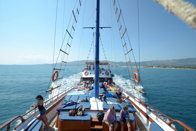 Full Day 3-Island Boat Cruise from Port of Kos - Dolphins, fish farms, and the Plati swimming stop