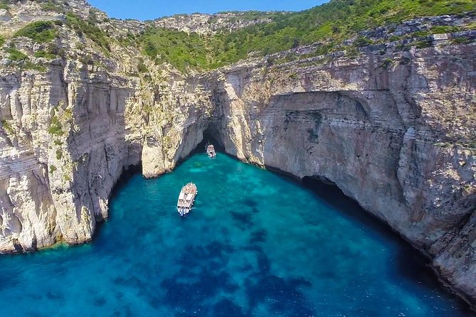 Full-Day Boat Tour of Paxos Antipaxos Blue Caves from Corfu - Pickup, ports, and the early start