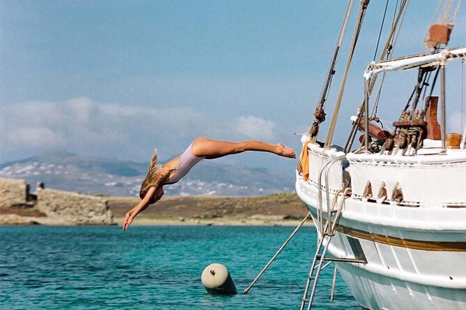 Full Day Cruise from Corfu in Classic Wooden Vessel, Swim & BBQ - Key points at a glance