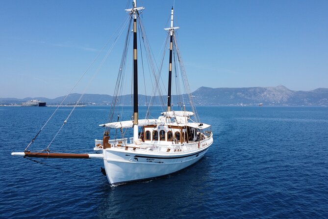 Full Day Cruise from Corfu in Classic Wooden Vessel, Swim & BBQ - Two hours beneath the Erimitis forest