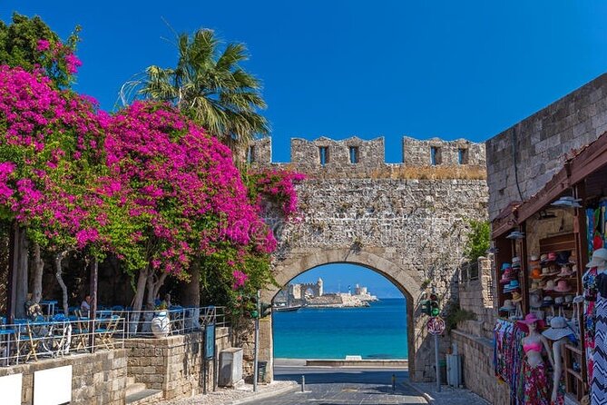Full Day Deluxe Tour of Rhodes Including Lindos and Medieval City - Entering Rhodes Old Town through the medieval walls