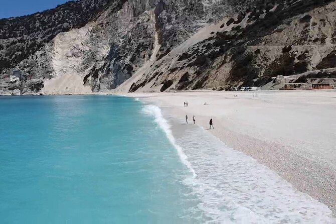 Full-Day Private Tour in Kefalonia - Antisamos Beach gives the day breathing room