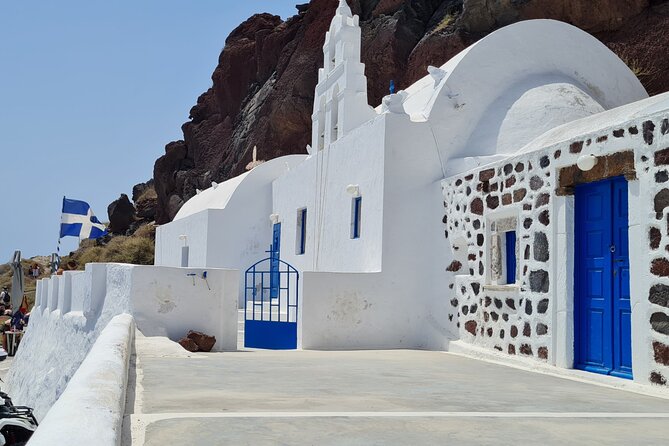 Full-Day Private Tour of Santorini Caldera & The Most Famous Sightseeing - Perissa and Perivolos, Santorini’s black beach